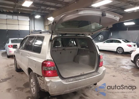 2004 Toyota Highlander V6 из США, поврежденный, VIN JTEGP21A440021173